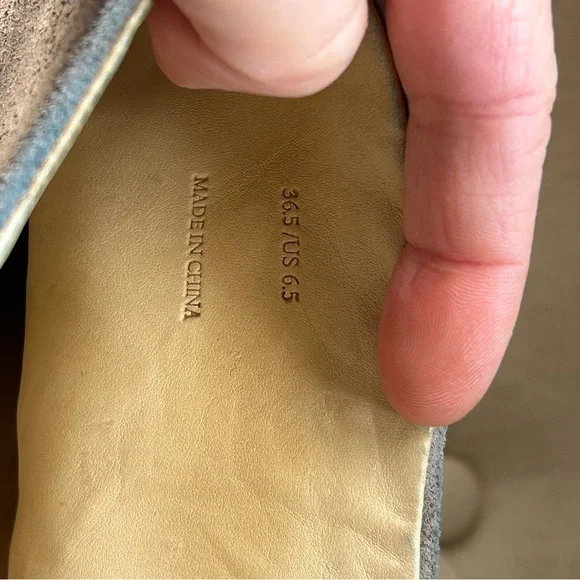 Rag & Bone Women’s 6.5 Taupe Gray Leather Zip Boots  Bootie - Picture 9 of 9